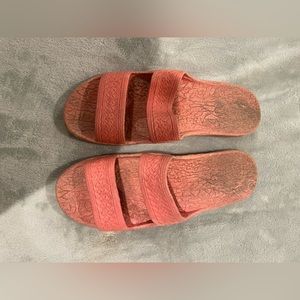 pali hawaii jandals / jesus sandals - women’s size 8